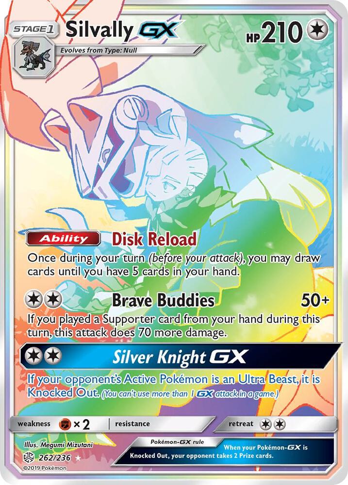 Silvally GX (Secret) card image