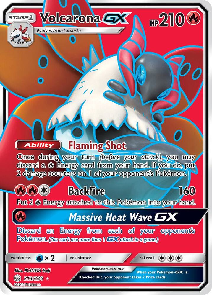 Volcarona GX (Full Art) card image