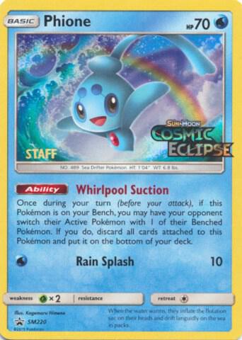 Phione - SM220 (Prerelease) [Staff] card image