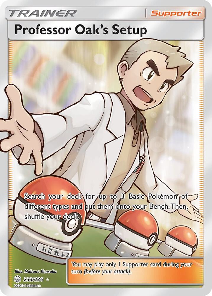 Professor Oak's Setup (Full Art) card image