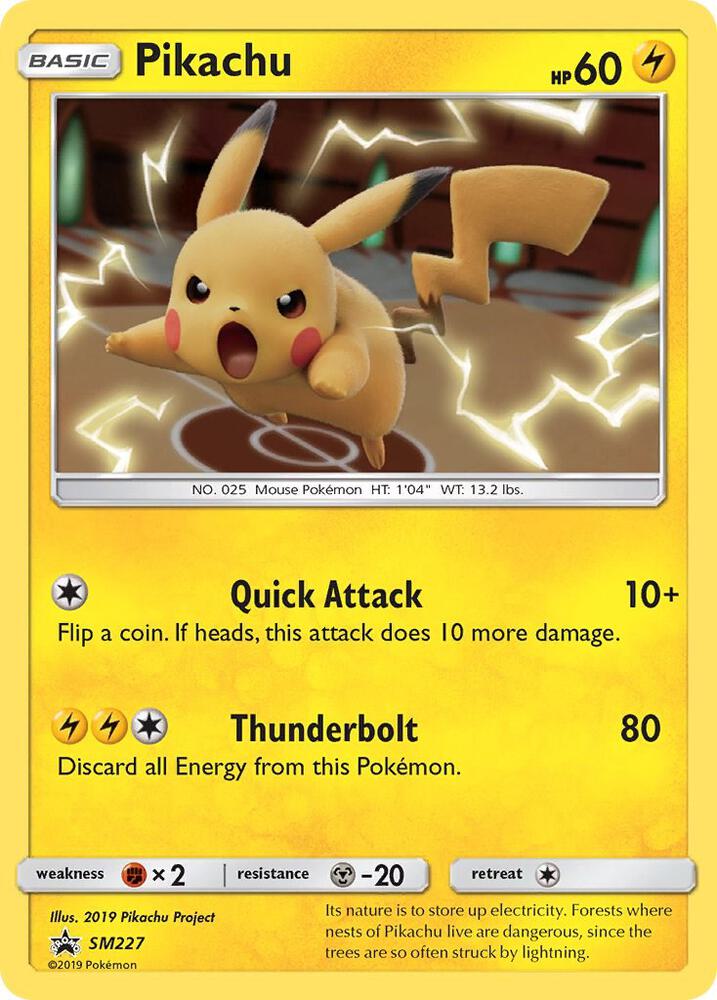 Pikachu - SM227 card image