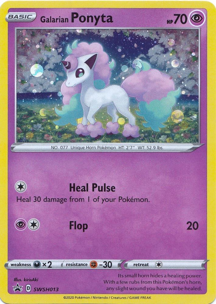 Galarian Ponyta - SWSH013 card image