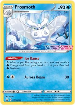 Frosmoth - SWSH007 (Prerelease) card image