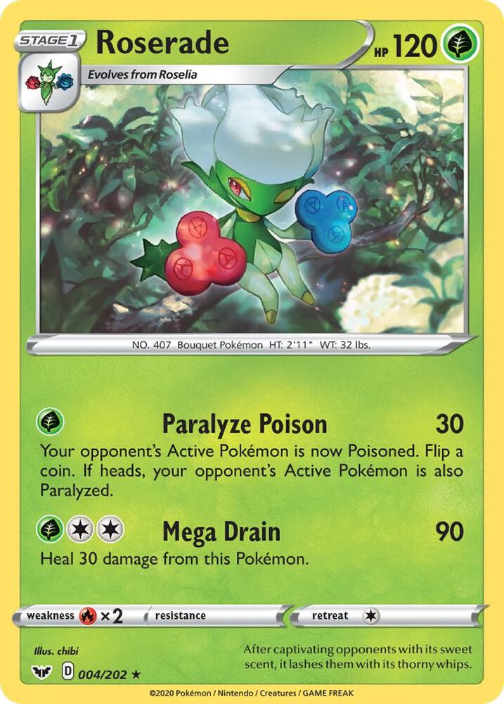 Roserade card image
