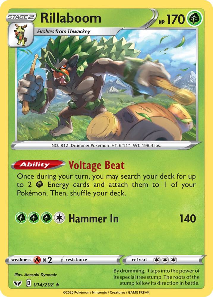 Rillaboom (014) card image