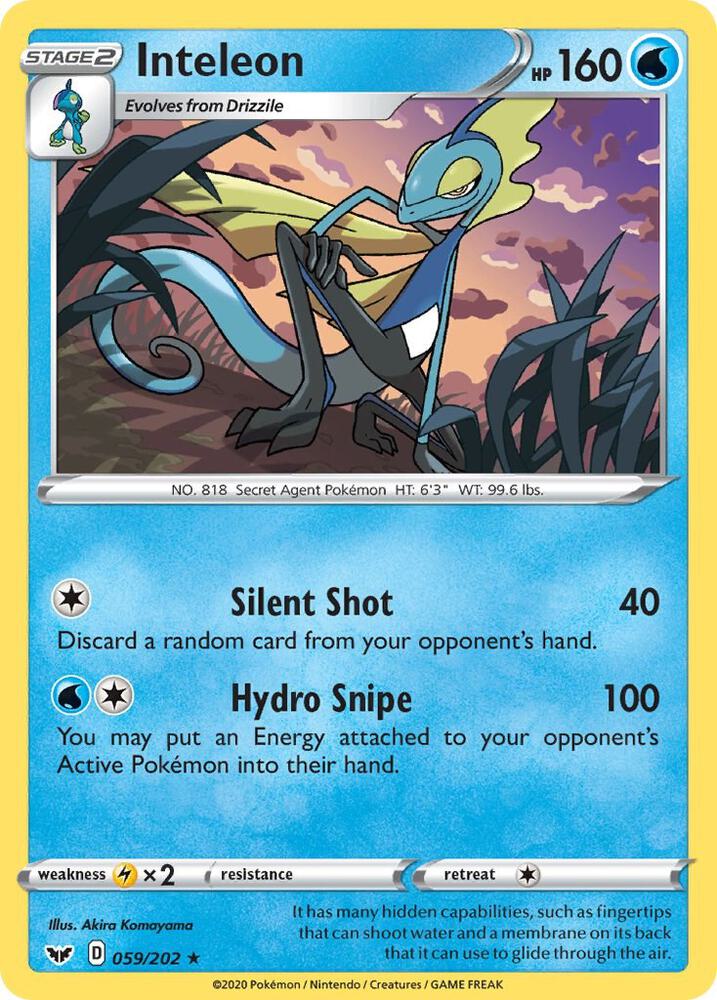 Inteleon (059) card image