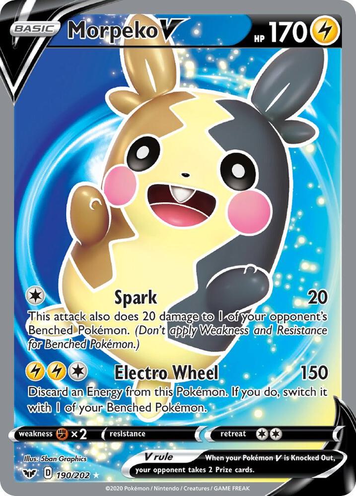Morpeko V (Full Art) card image