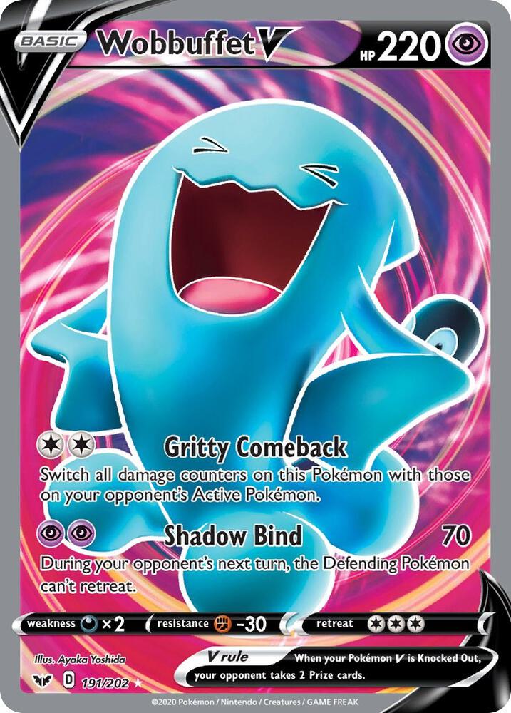 Wobbuffet V (Full Art) card image
