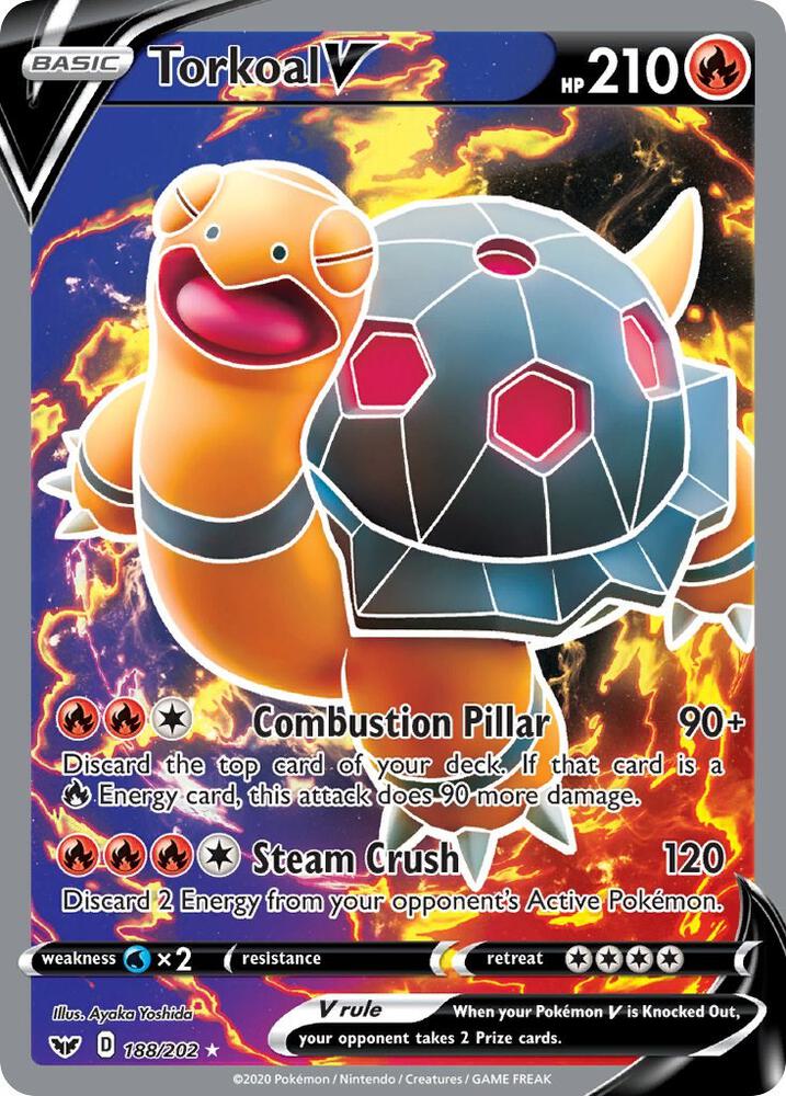 Torkoal V (Full Art) card image