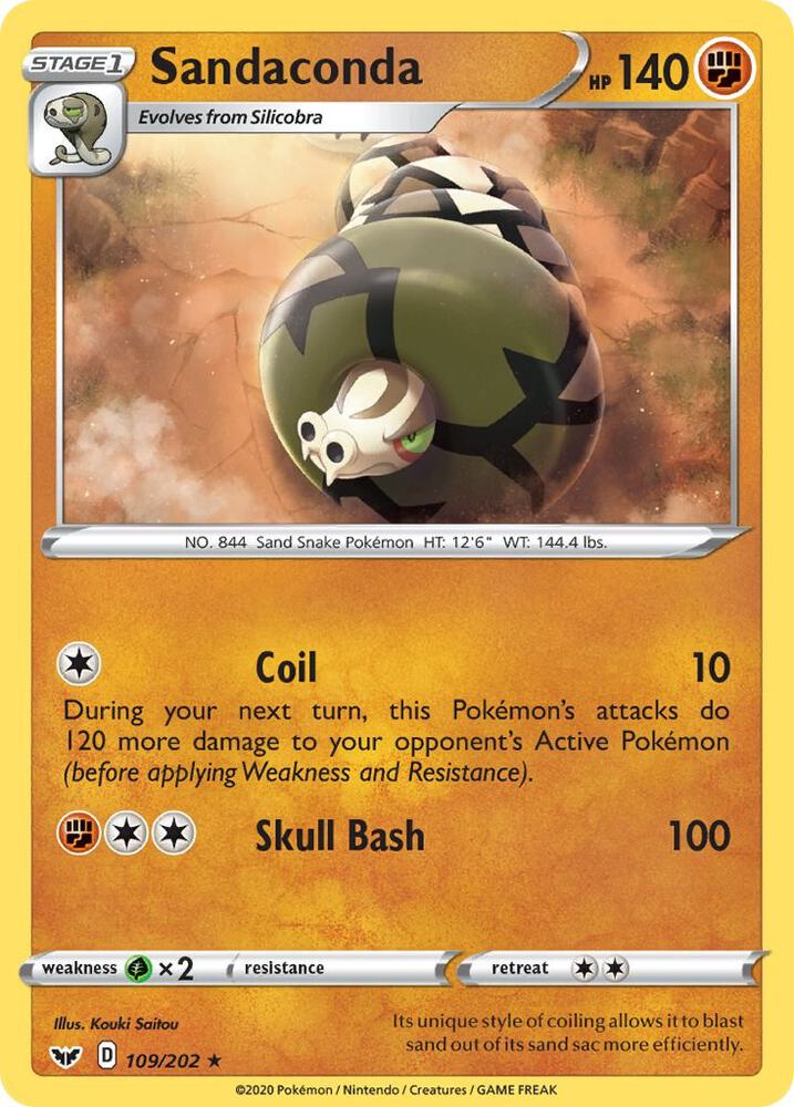 Sandaconda (109) card image
