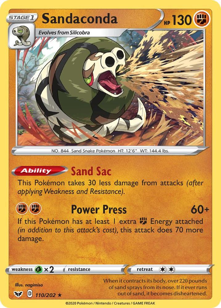 Sandaconda (110) card image