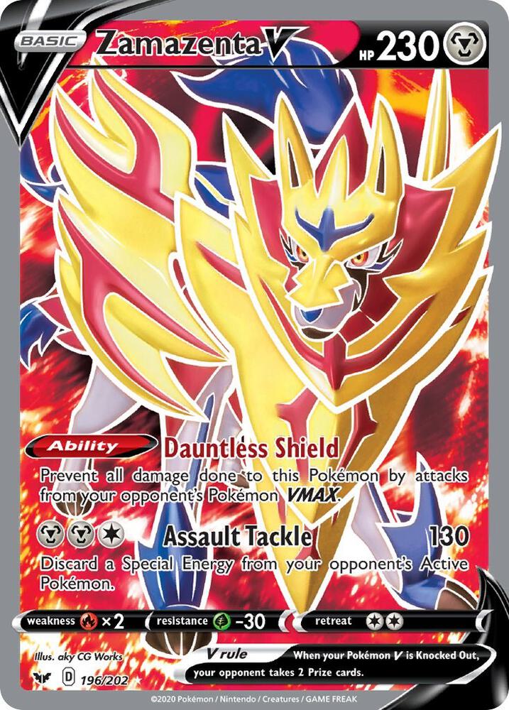 Zamazenta V (Full Art) card image