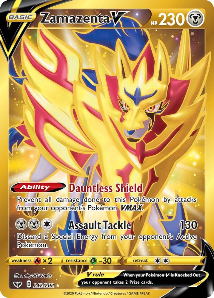 Zamazenta V (Secret) card image