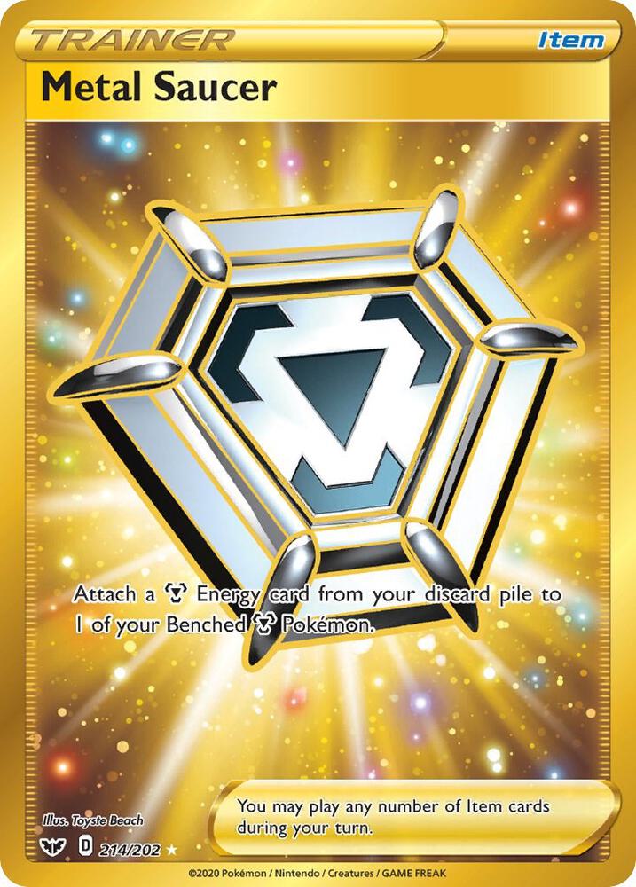 Metal Saucer (Secret) card image
