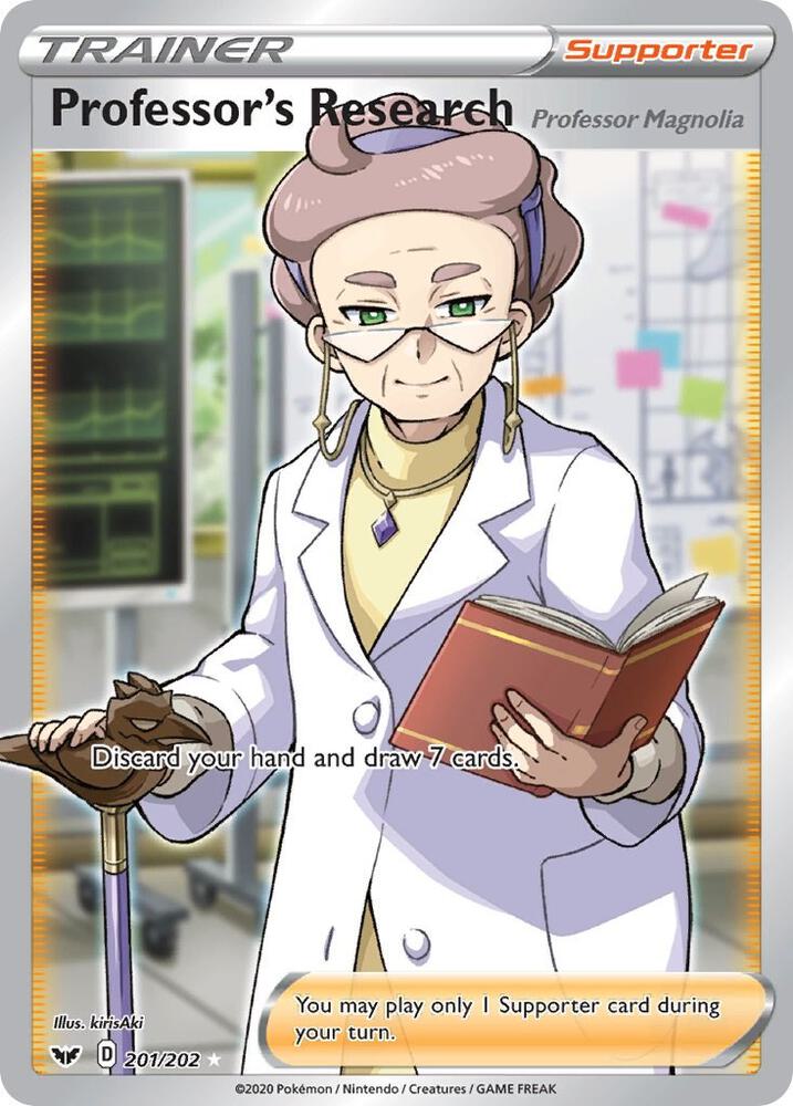 Professor's Research [Professor Magnolia] (Full Art) card image