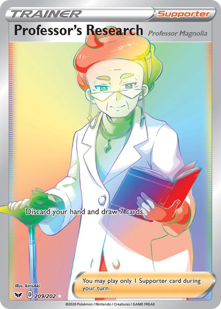 Professor's Research [Professor Magnolia] (Secret) card image