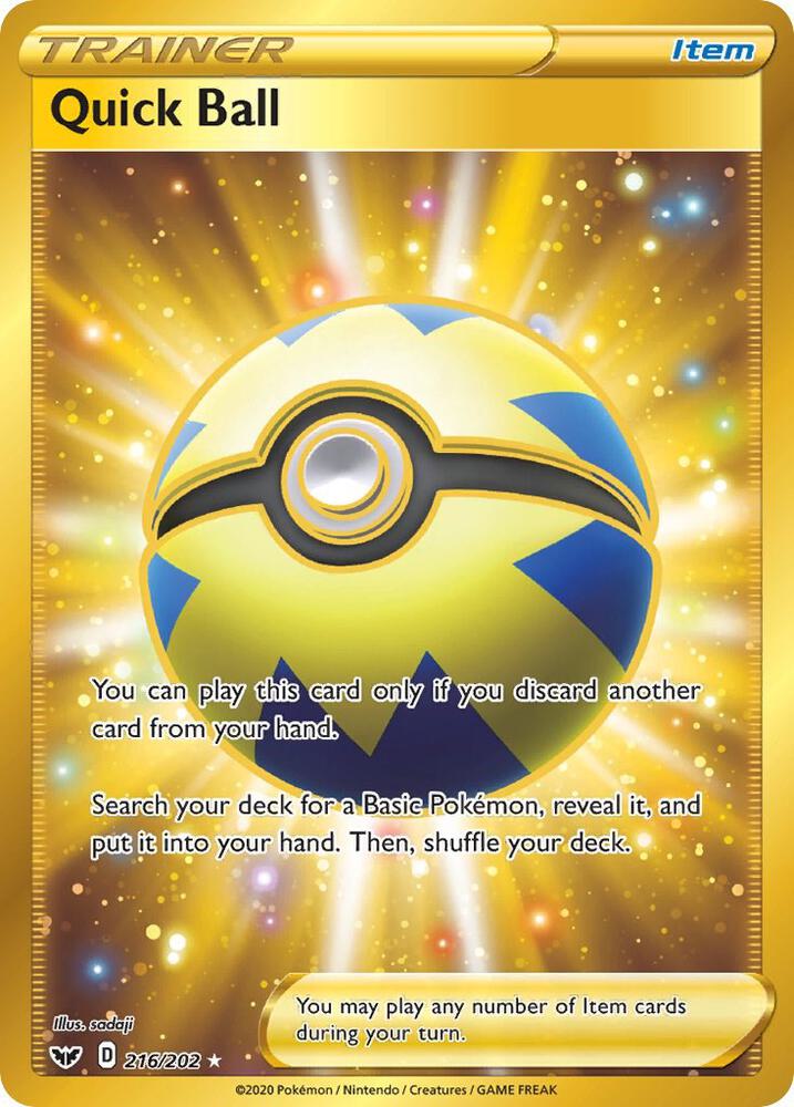 Quick Ball (Secret) card image