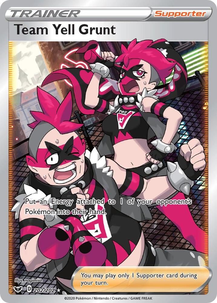 Team Yell Grunt (Full Art) card image