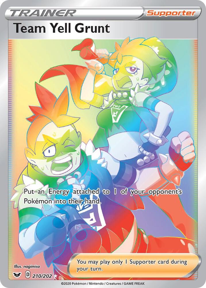 Team Yell Grunt (Secret) card image