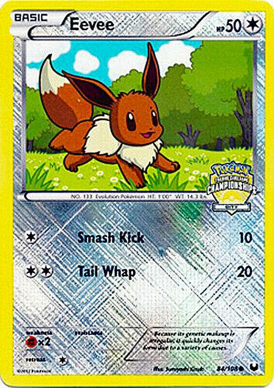 Eevee - 84/108 (City Championships) card image