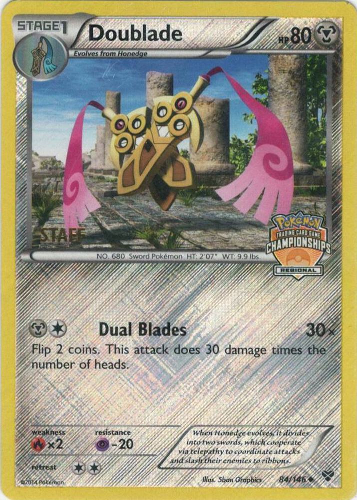 Doublade - 84/146 (Regional Championships) [Staff] card image