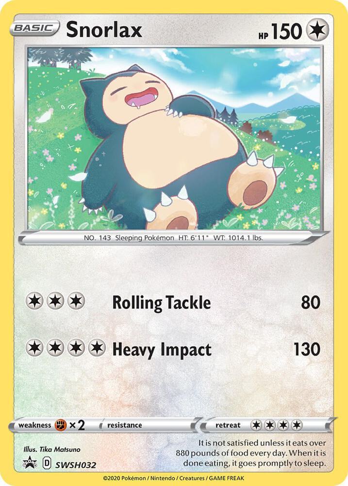 Snorlax - SWSH032 card image
