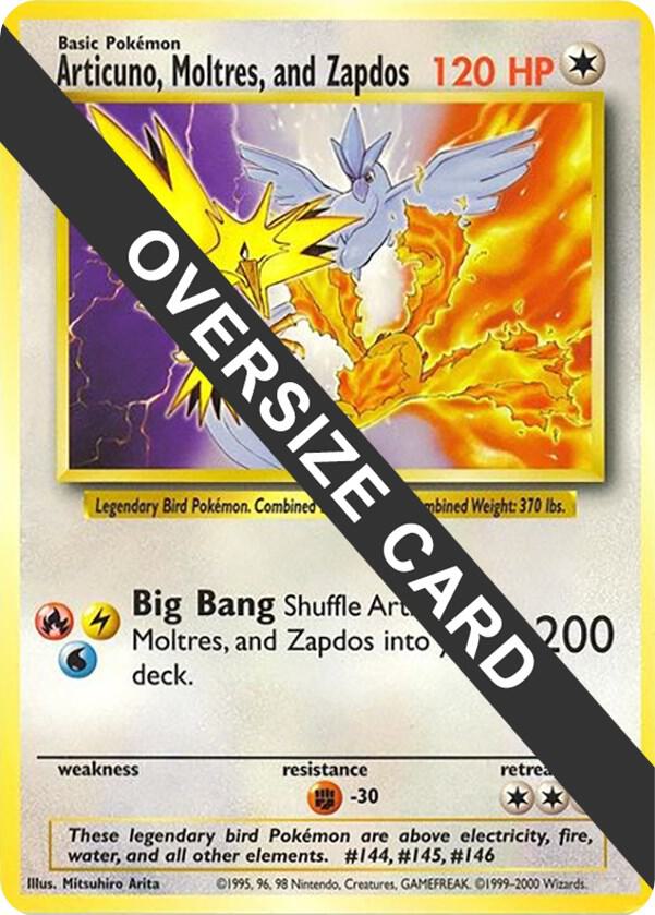 Articuno, Moltres, and Zapdos (Warner Bros. Promo) card image