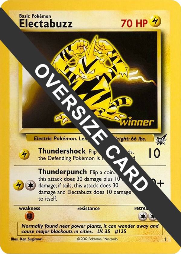 Electabuzz - 1 (Best of Game 1 Promo) card image