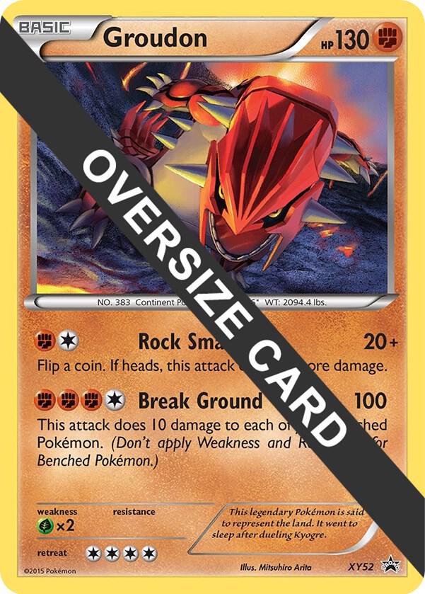 Groudon - XY52 (XY Black Star Promo) card image