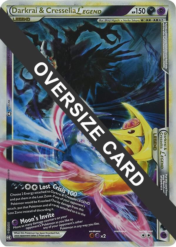 Darkrai & Cresselia Legend - 99/102 & 100/102 (Single Oversized Promo) card image