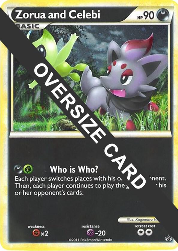 Zorua and Celebi (Black and White Tour Promo) card image