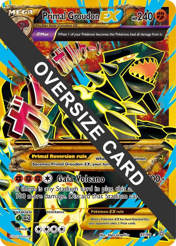 Primal Groudon EX - 97/98 card image