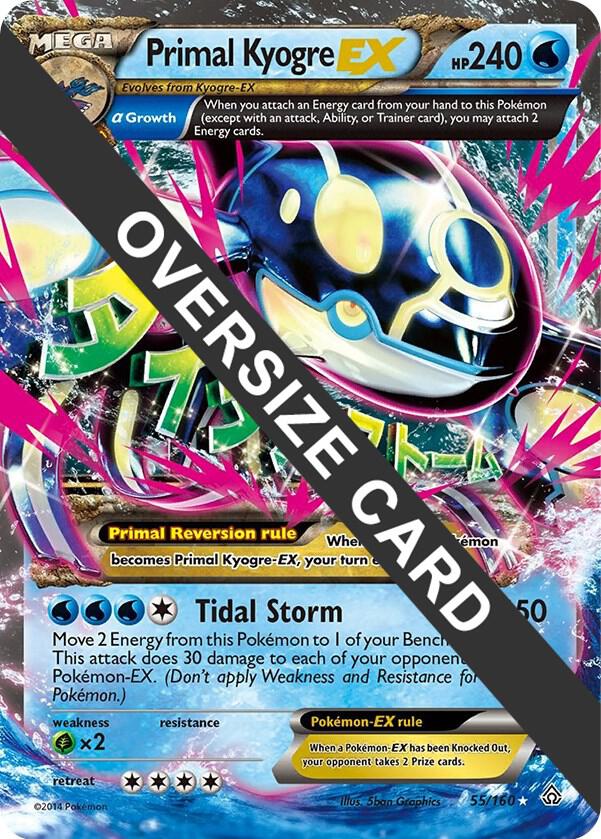 Primal Kyogre EX - 55/160 card image