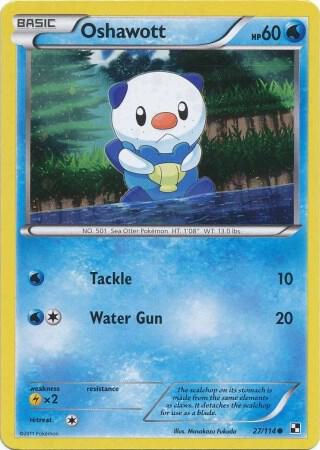 Oshawott - 27/114 (Cosmos Holo) card image