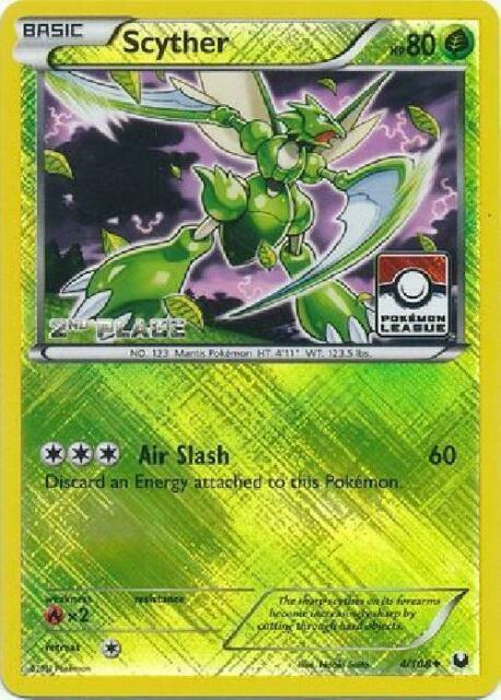 Scyther - 4/108 (Pokemon League) [2nd Place] card image