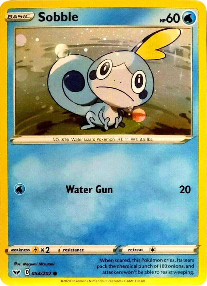 Sobble - 54/202 (Cosmos Holo) card image