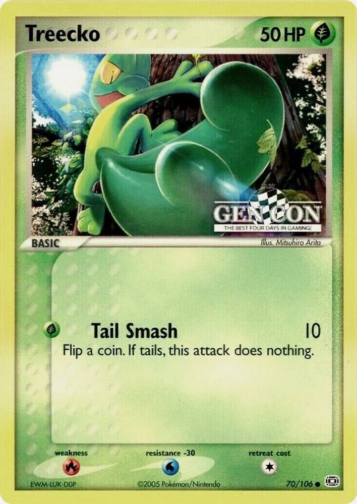 Treecko - 70/106 (GEN CON) card image