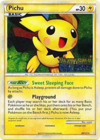 Pichu - 28/123 (Prerelease) card image