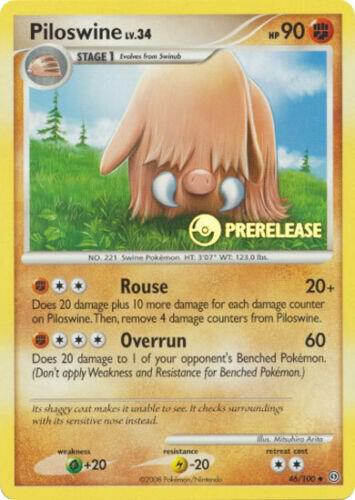 Piloswine - 46/100 (Prerelease) card image
