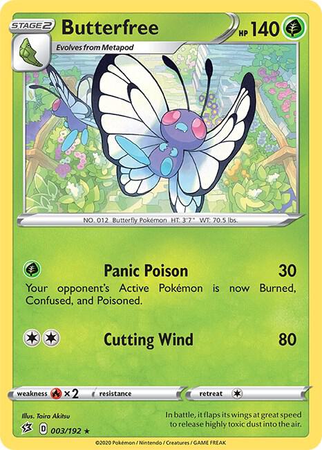 Butterfree card image