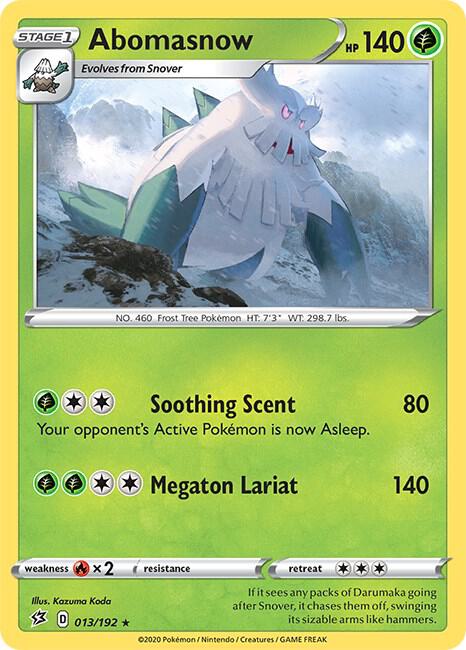 Abomasnow card image