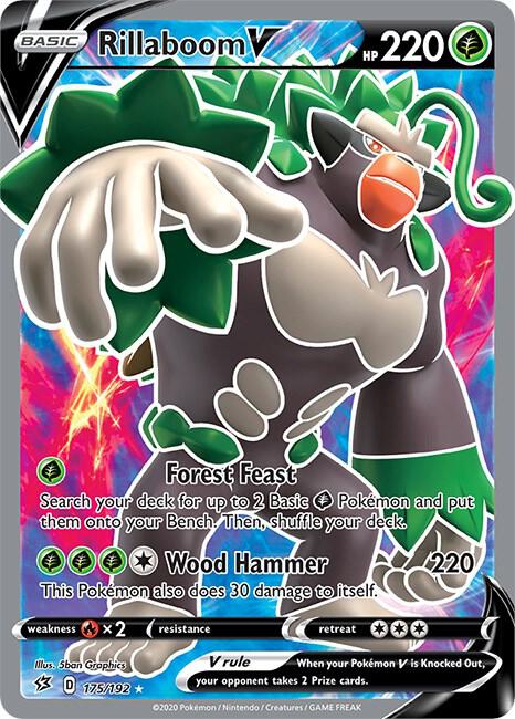 Rillaboom V (Full Art) card image