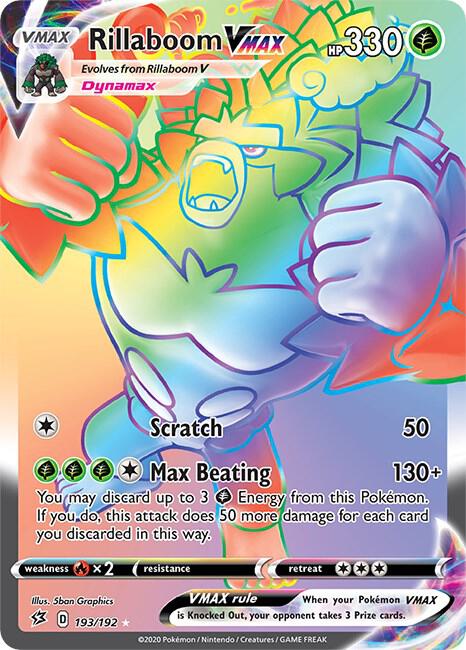 Rillaboom VMAX (Secret) card image
