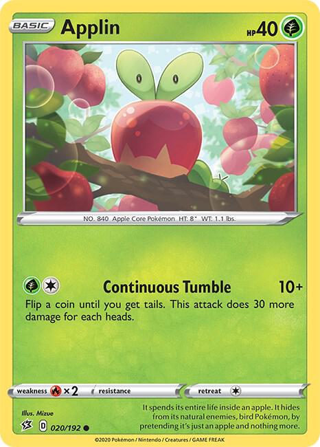 Applin (20) card image