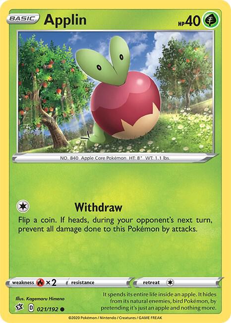 Applin (21) card image