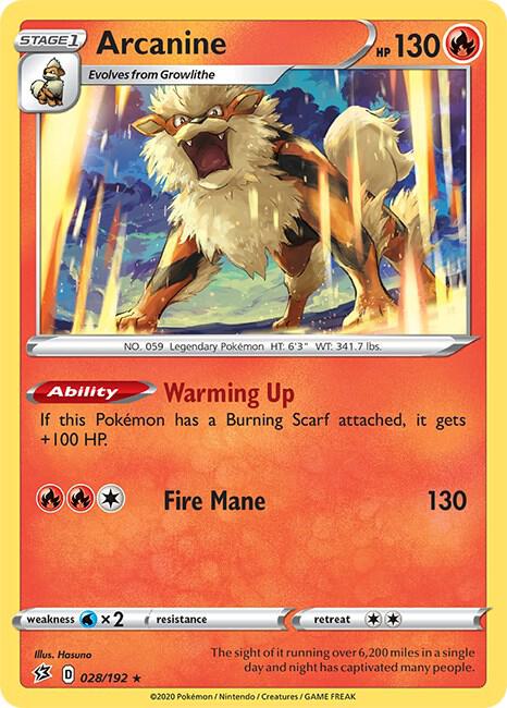 Arcanine card image