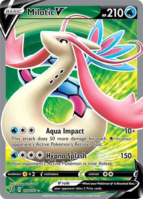 Milotic V (Full Art) card image
