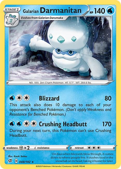 Galarian Darmanitan card image