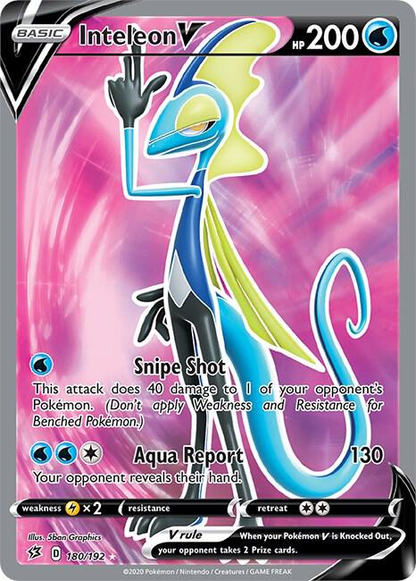 Inteleon V (Full Art) card image