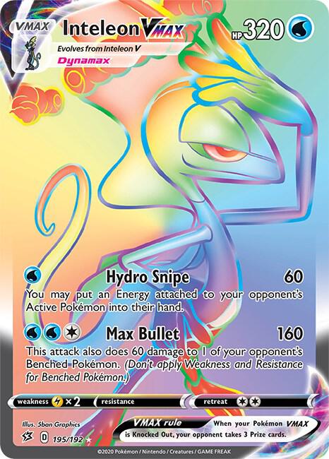 Inteleon VMAX (Secret) card image